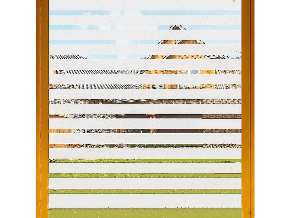 Película De Privacidade Fosca Para Janelas Película Blackout Decorativa Anti Uv Para Escritório Doméstico 45 X 200 Cm Aquaforge
