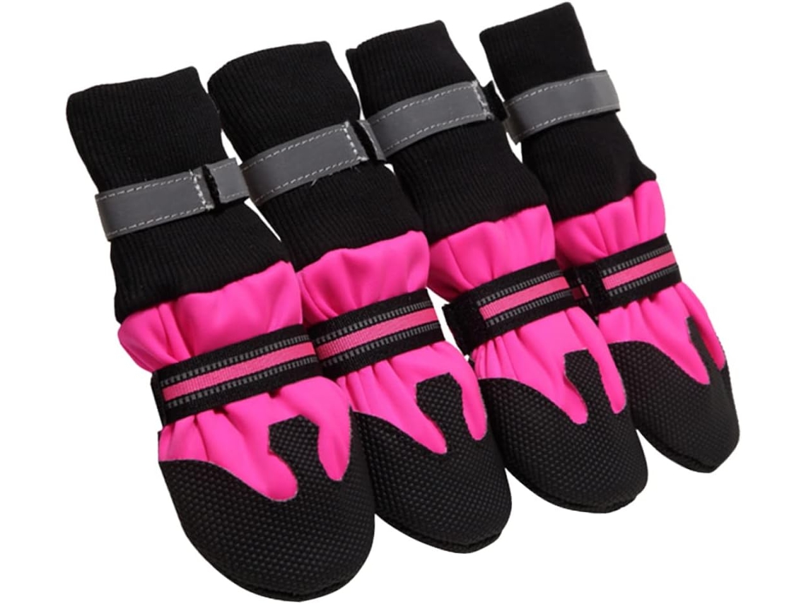 Botas Antiderrapantes De Algodão E Borracha, Tamanho Xxl, Cães