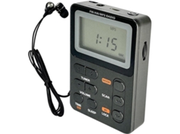 Rádio Fm Alimentado Por Bateria Recarregável, Rádios Casque Portables Rádio Fm Recarregável Rádi Gokoco
