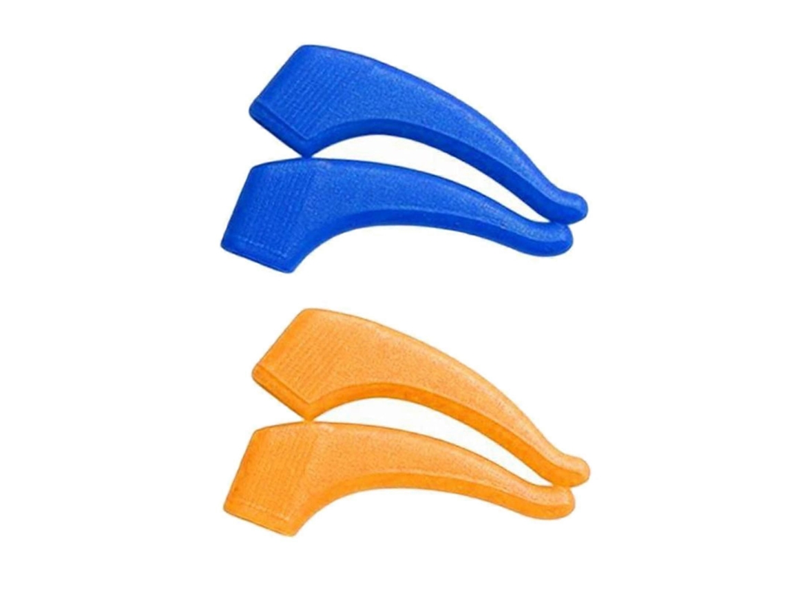 4x Ganchos de Silicone Antiderrapantes para Óculos, Suporte Ponta Têmpora Óculos GOKOCO