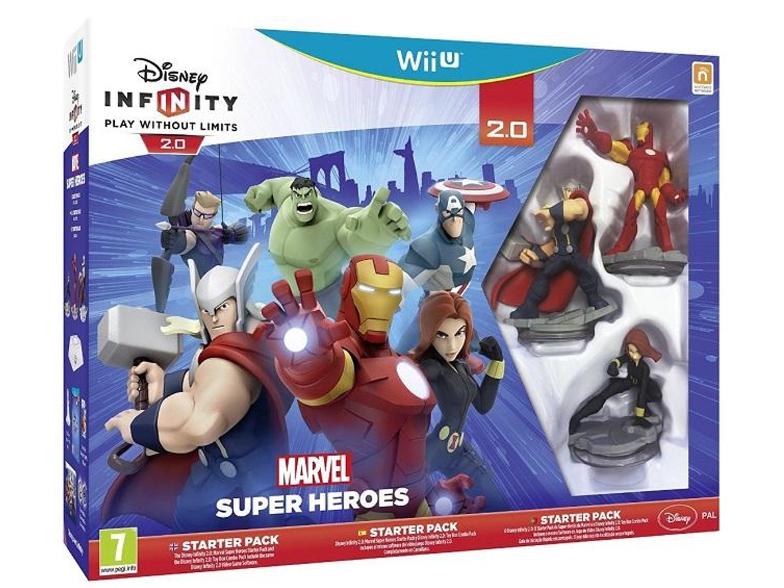 Jogo Nintendo Wii U Disney Infinity 2.0: Marvel Starter Pack