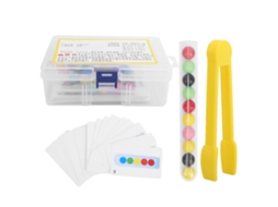 Ats brinquedo de Tubo de Prova com Clip para Pérolas e Bolinhas, Brinquedo de Motricidade Fina, Educativo para Bebês, Presente Infantil