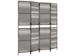 Room Divider, Room Dividers Vidaxl Cinzeto Rattan / Vime (196 X 200 Cm)