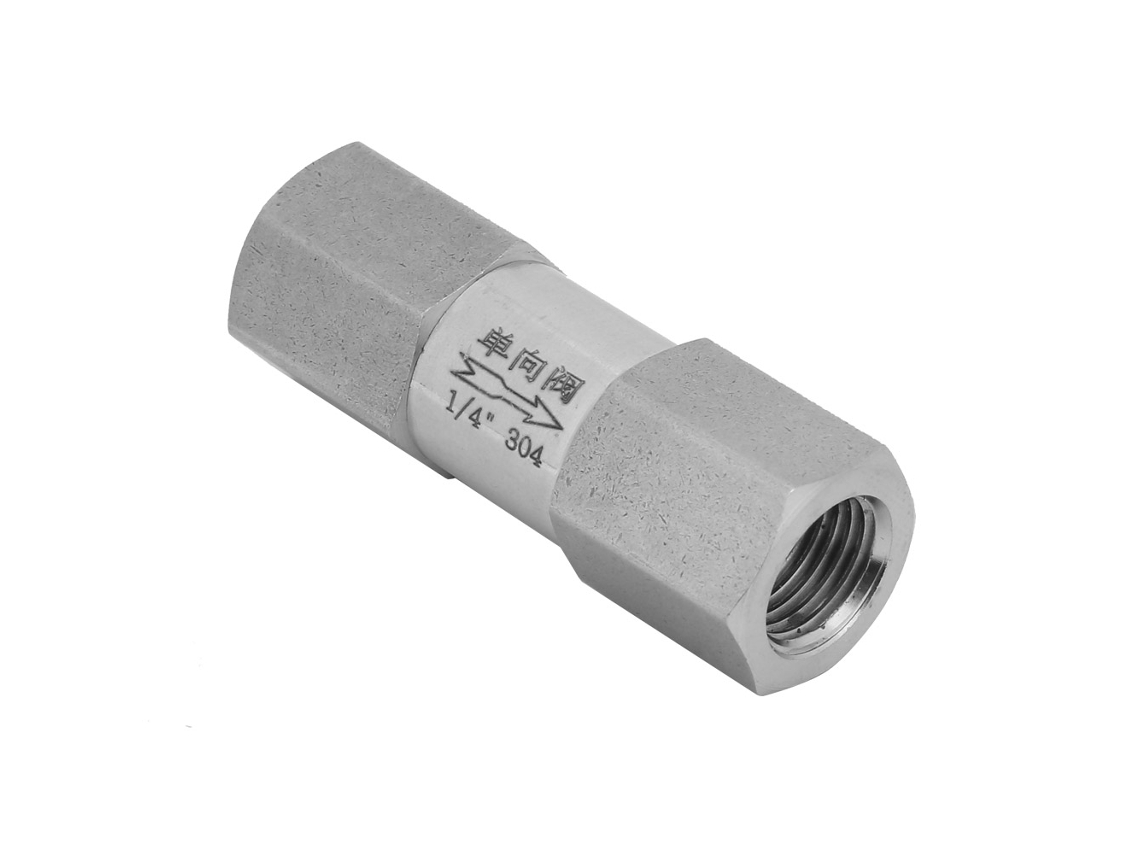 Válvula De Retenção Hexagonal Laxiscreed Em Aço Inox 304 Para Altas Temperaturas E Pressões