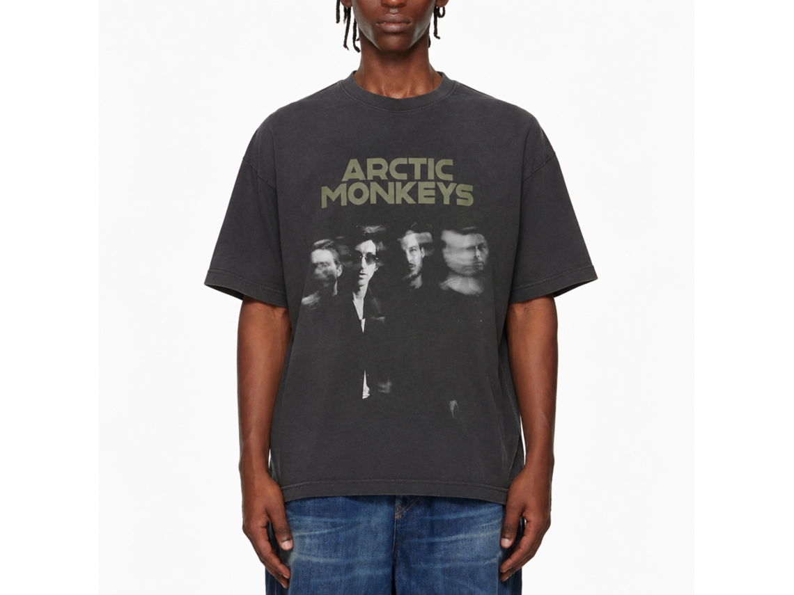 Rockinstone Arctic Monkeys Distorted Photo T-shirt Concert New Unique Designer Style