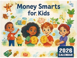 Calendário De Gestão Financeira- Educativo Interativo Sobre Dinheiro Para Meninos E Meninas, Com Ilustrações