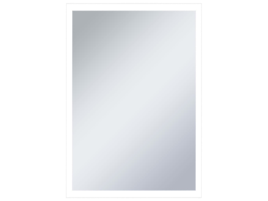 Bathroom Mirror, Bathroom Mirrors Vidaxl Prateado Alumínio (60 X 80 Cm)