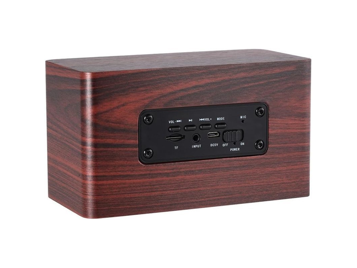 Caixa de Som Bluetooth Nova Line, W5 Grain, 6W, com dois alto-falantes | S/MARCA