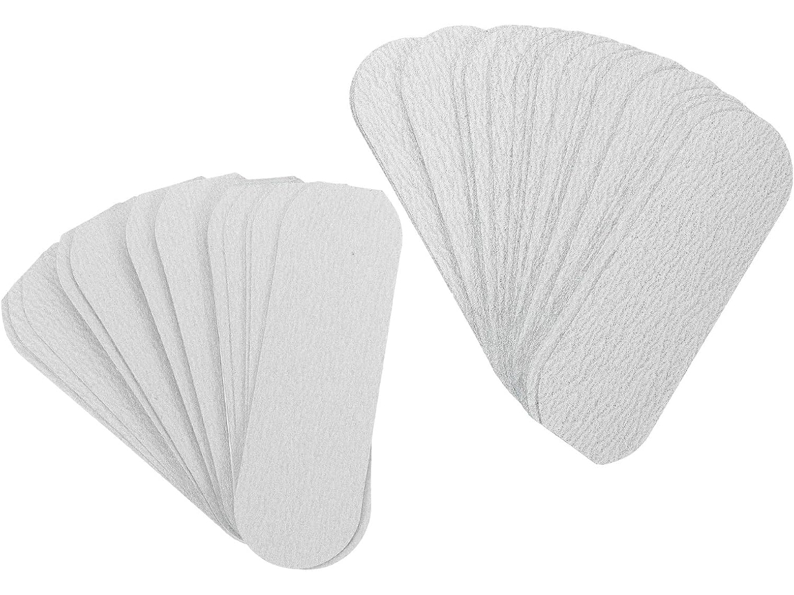 Conjunto De 50 Refis De Lixa Abrasiva Para Pé (lixa De Papel)