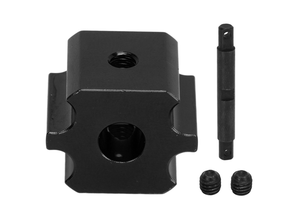 Bloqueador Diferencial Rc Spool Efectivo Frenado Preciso Para Traxxas Slash Rustler 4wd 1/10 Negro