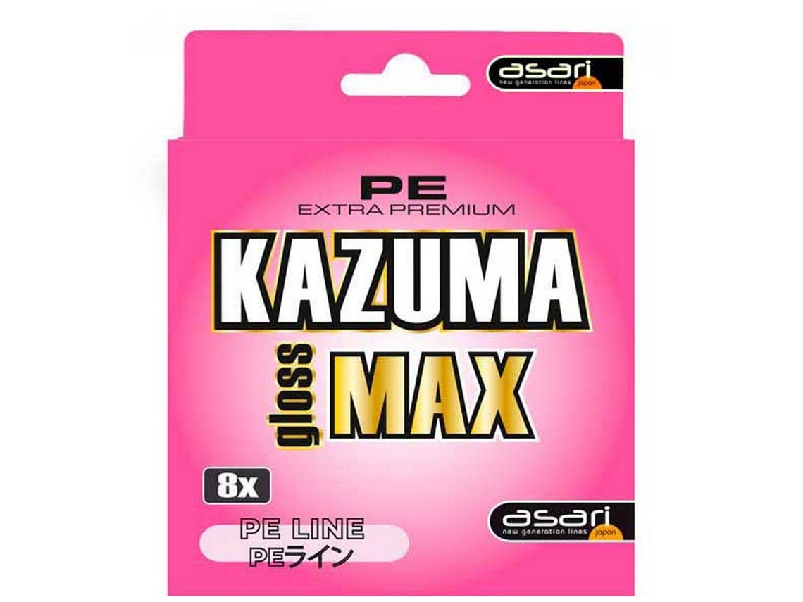 Trançado Kazuma Gloss Max 150 M Rosa 0.140 Mmasari