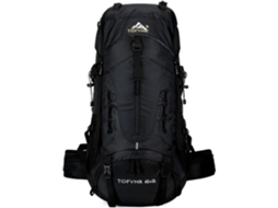 Mochila Grande De 70 Litros Para Camping E Trilhas, Mochila Impermeável E Leve Com Grande Capacidade Para Uso Ao Ar Livre, Preta