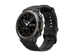 Smartwatch Zeblaze Vibe 7 Tela redonda de 1,39'' HD Smart Watch com suporte para chamada de voz/monitoramento de saúde (preto)