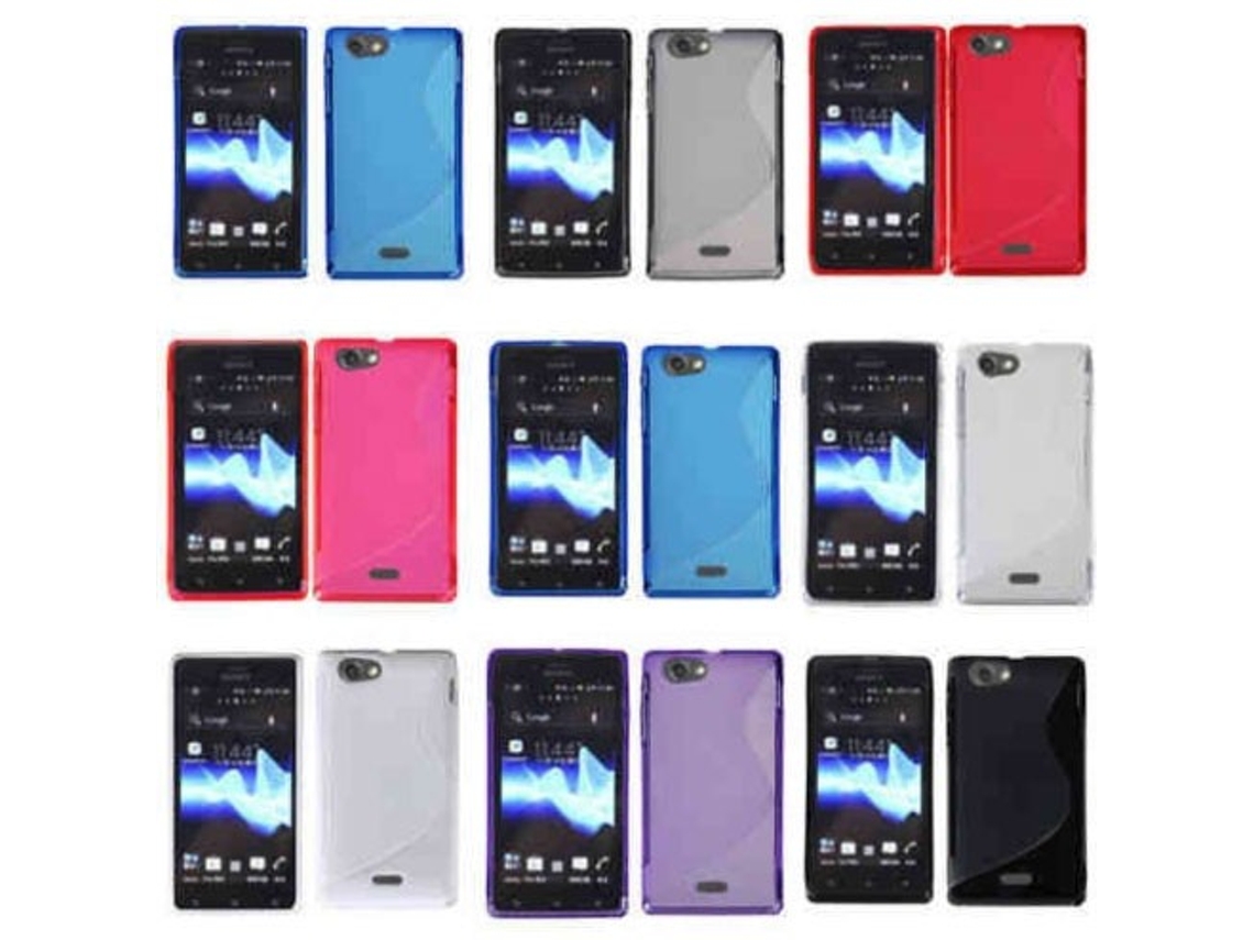 Capa Sony Xperia J S-LINE Wave