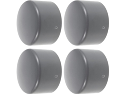 Protetor De Cubo De Eixo De Reboque De Pvc De 90 Mm – 4 Peças