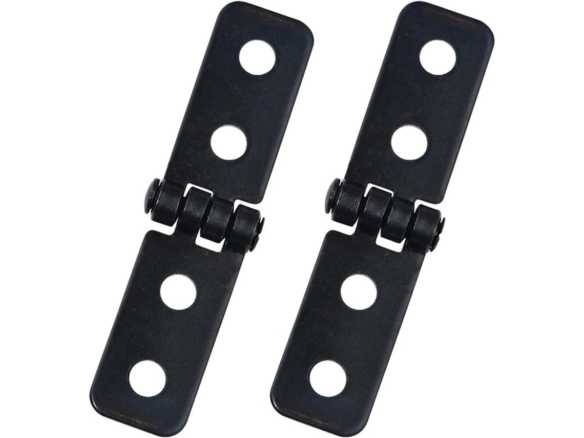 Dobradiças Giratórias Ocultas Para Portas, 2 Peças, Em Metal, Para Armários, Móveis, Dobradiças Retangulares, Ferragens