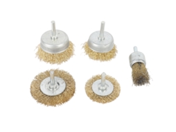 Conjunto de 5 lâminas de aço inoxidável para desbaste, lâmina grossa e ondulada para remoção de ferrugem.