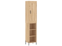 Highboard, Highboards Vidaxl Marrom Madeira Processada (n/a)