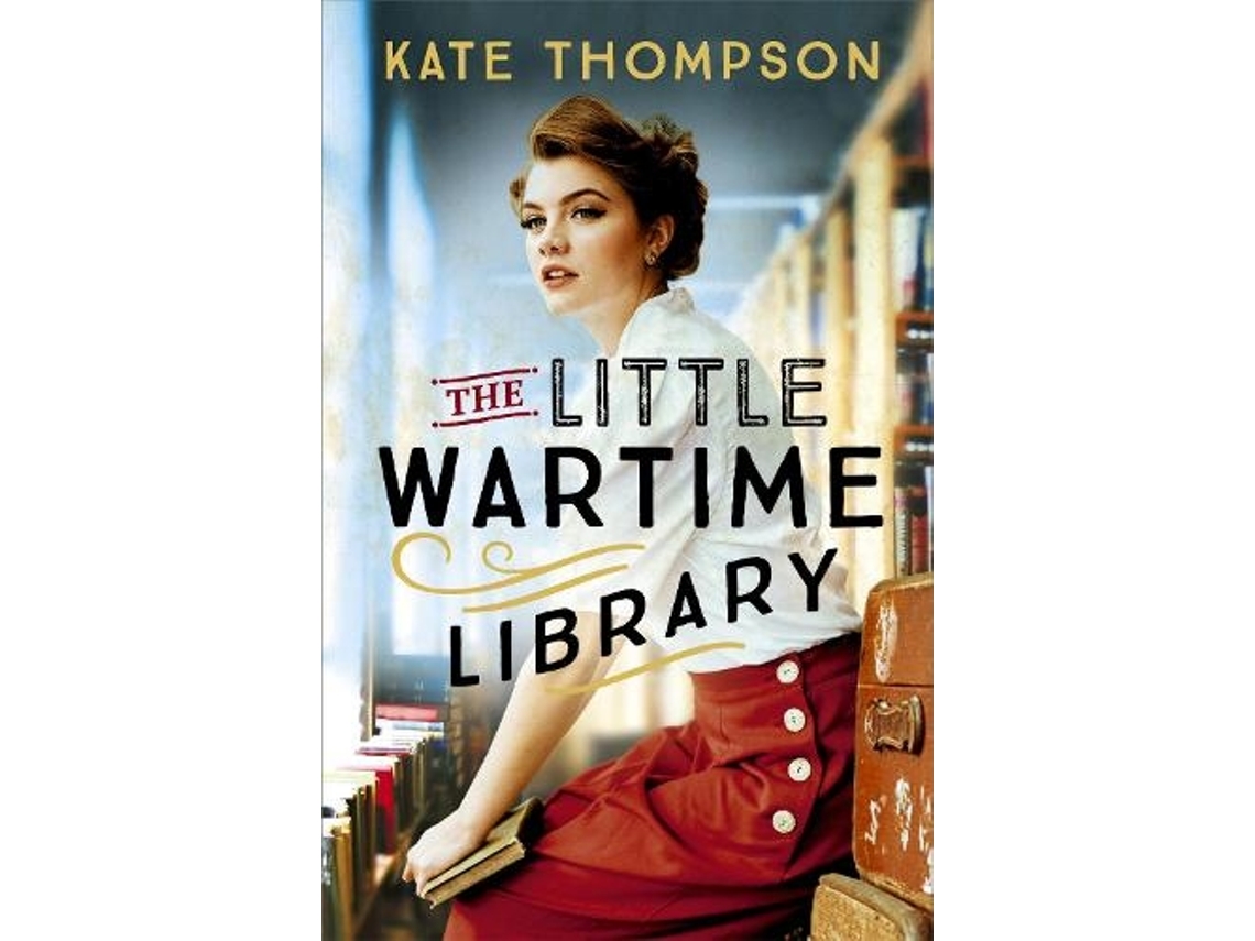 Livro The Little Wartime Library de Kate Thompson (Inglês - Capa Dura)