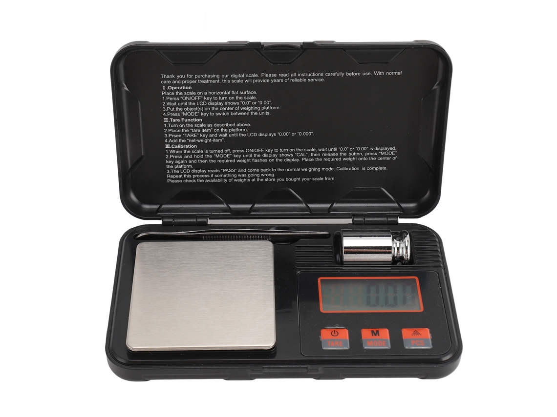 Balanza Digital Mini Precisa 200g/0.01g Para Joyería Café Polvos Bolsillo Portátil