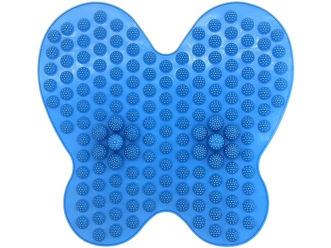 Lurelia Tala Para Dedo Tapete De Massagem Reflexológica Para Os Pés, Acupuntura, Acupressão, Alívio Do Estresse. (azul Claro)