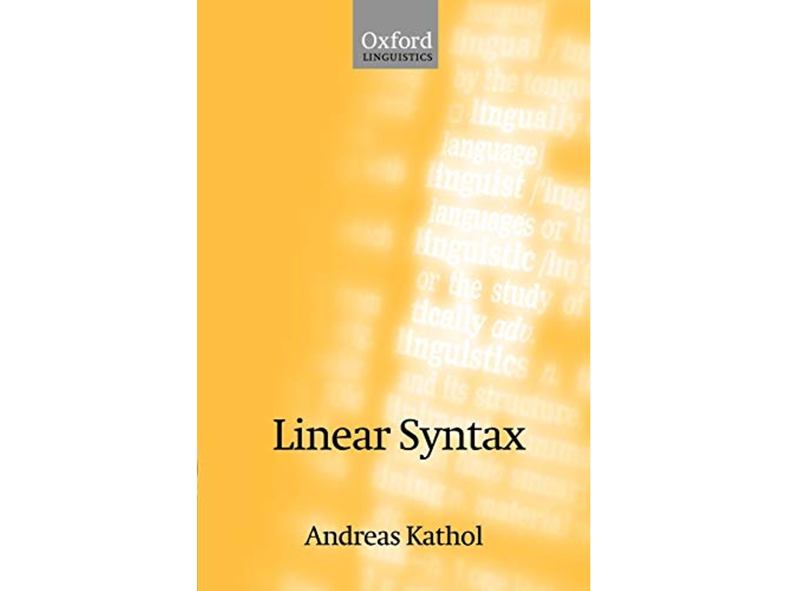 Livro Linear Syntax de Andreas Kathol (Inglês)