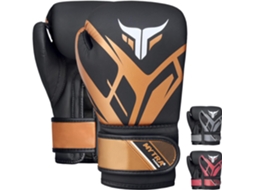 Luvas de Boxe Vermelho MYTRA FUSION Bs 22 com Ligaduras