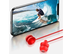Fones De Ouvido Com Fio, Som Confortável Alta Qualidade, Silicone 3,5