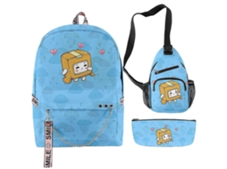 Conjunto De Impressão De Mochilas Escolares Infantis Niuniu Olysi Shop