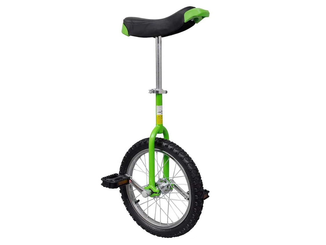 Monociclo Ajustável De 16 Polegadas Verde