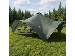 Vidaxl Tenda De Festa Com Telhado Verde Exército 500 X 500 X 350 Cm