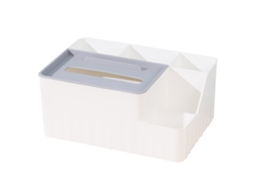 Caixa de Armazenamento de Mesa para Sala de Estar Sala de Jantar Mesa de Centro Controle Remoto Cosmético