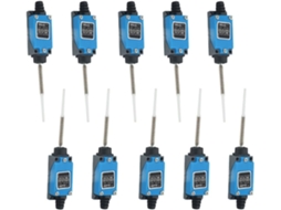 Me8166 Interruptor De Limite Curso, Pacote Com 10-unidades, Proteção Ip65, 250v, Sensor De Limite 5a, Com 1-contato Na E