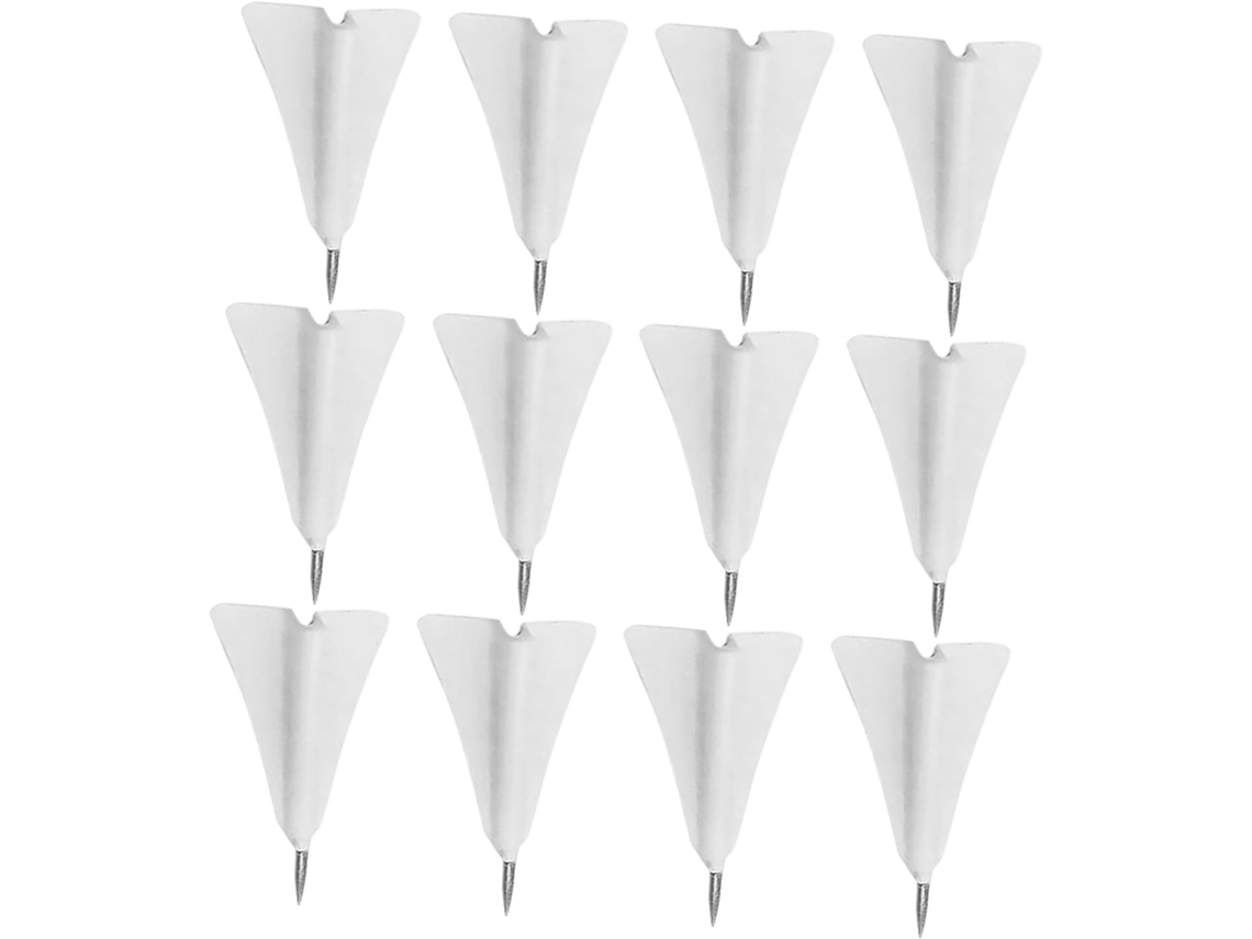 Tachinhas De Papel Em Formato Avião, Com Cabeça Redonda, Para Mapas,