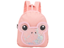 Mali bolsa Infantil Pré escolar Mini Cartoon Animal Oxford À Prova D'água Multifuncional Pink