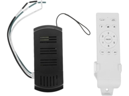 Controlador Sem Fio Para Ventilador De Teto, Controle Remoto, 1 Conjunto