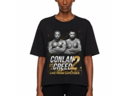 Rockinstone Rocky Movie Conlan V Creed 2 Black Adult T-shirt Size:xxxl