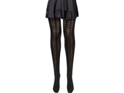 Pantalon Feminino Alto - Calça Interior Com Padrão