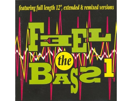 Cd Feel The Bass 1 Dance Factory, Arcade Deutschland