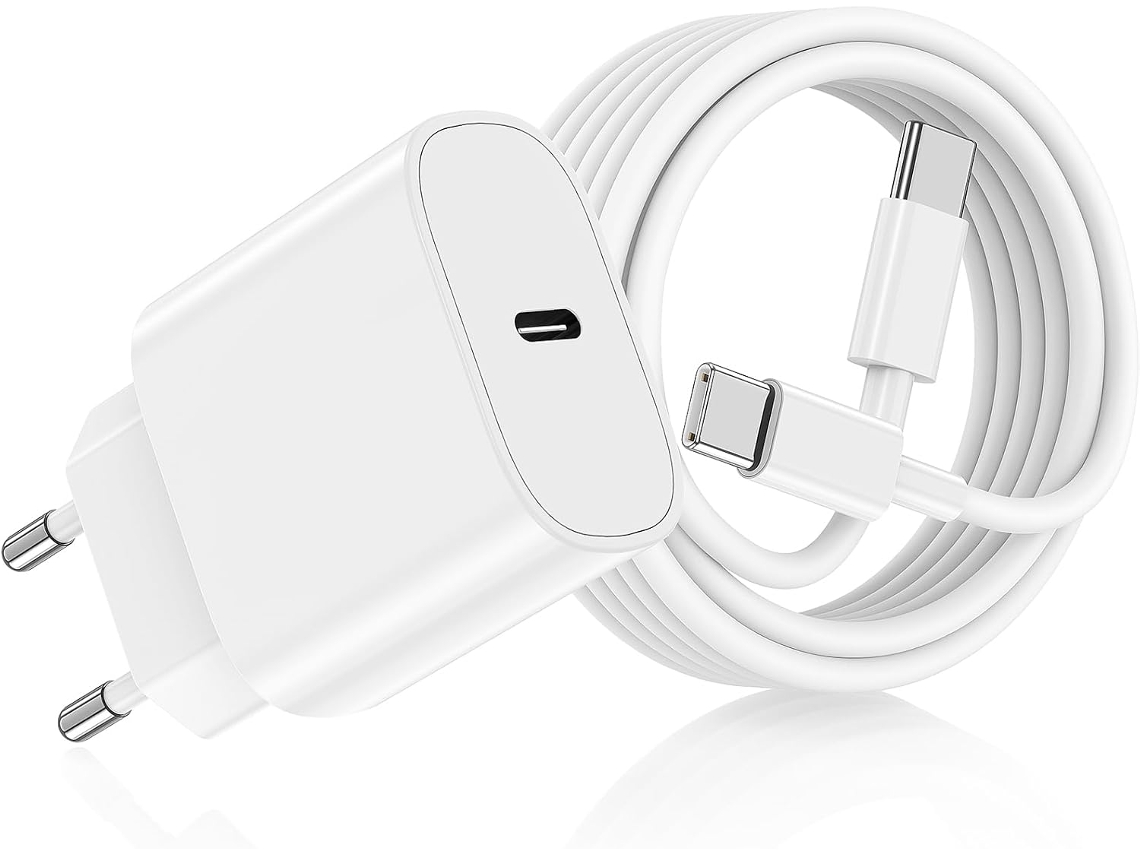 Carregador rápido USB-C de 20 W para 17/16/15