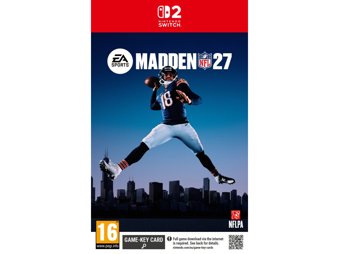 Pré-venda Jogo Nintendo Switch 2 Madden NFL 27