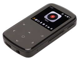 Leitor Mp3 Bluetooth SMANDY Mp07 1.54Inch Controlo Smart Touch 16G Tf Card Preto