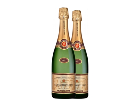 Espumante LOUIS BOUILLOT Perle de Vigne Crémant de Bourgogne (0.75 L - 2 Unidades)