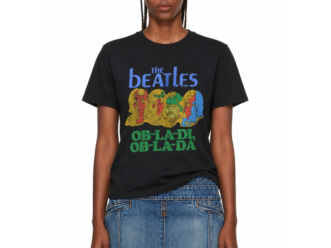 The Beatles Ob-la-di T-shirt Unisex Adults Size:l