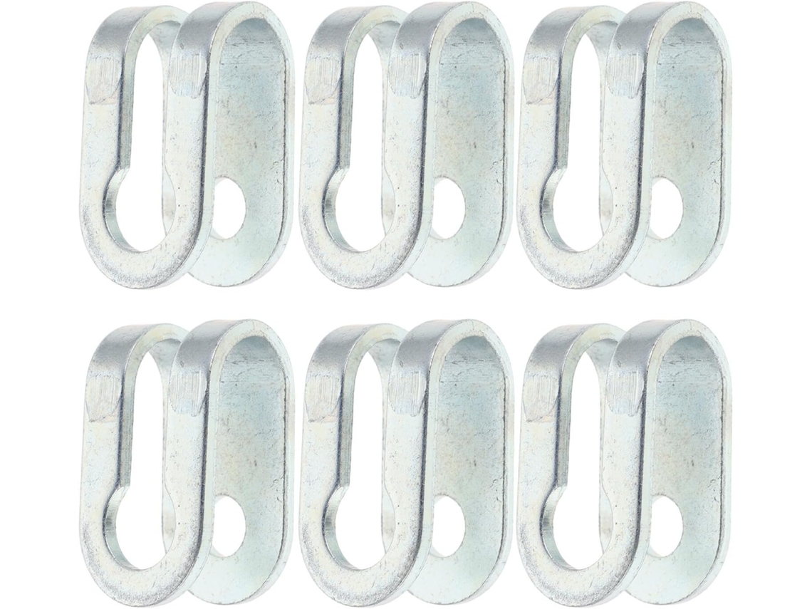 Abraçadeiras Em U De Ferro Para Equipamentos Ginástica, Conector Cabo