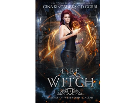 Livro Fire Witch de Gina Kincade (Inglês)
