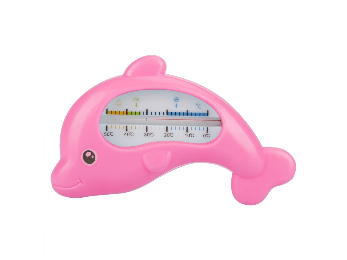 Termômetro Água Bebê LAXISCREED Cute Golfinho Rosa