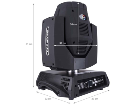 Cabeça Móvel 7r Beam 230w Iluminação Light4me