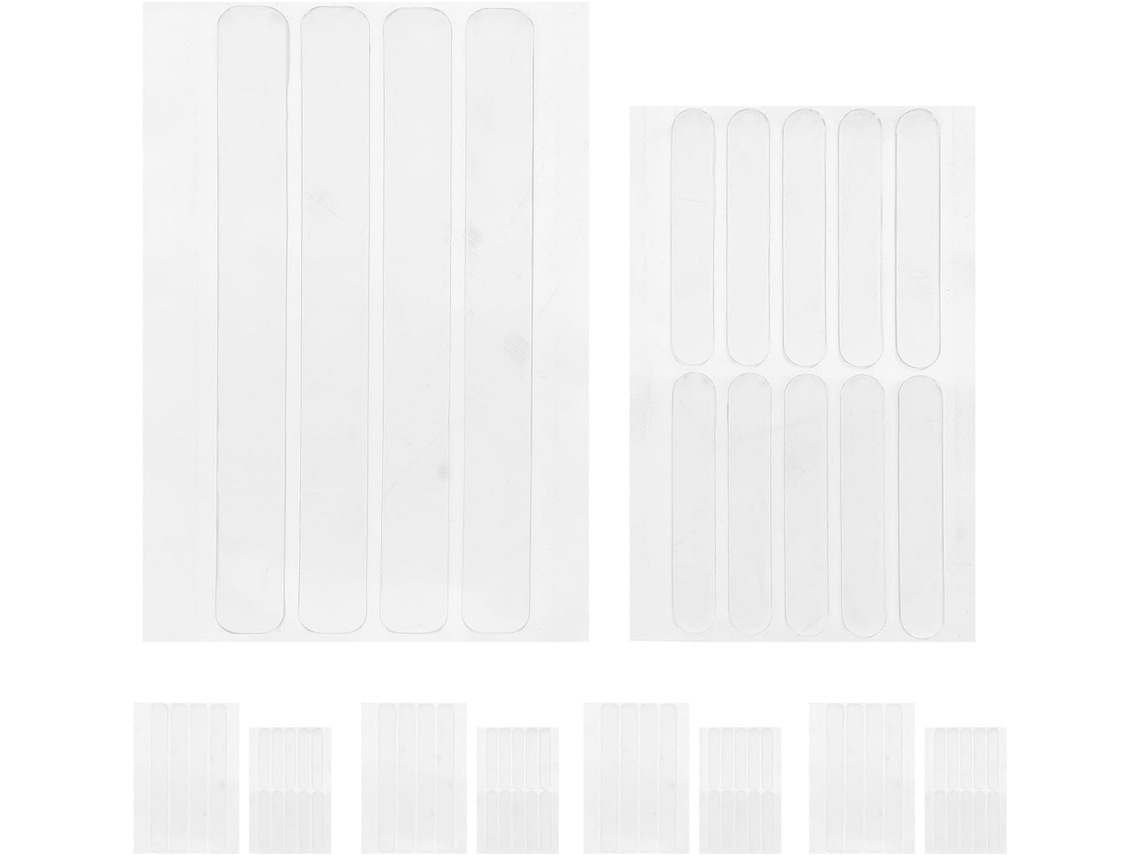 Faixas Anticolisão Autoadesivas De Silicone - Protetores Transparentes