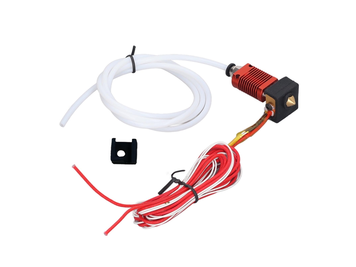 Kit de Montagem Hotend para Impressora 3d Cr 10 com Bico 0.4mm e Cobertura de Silicone